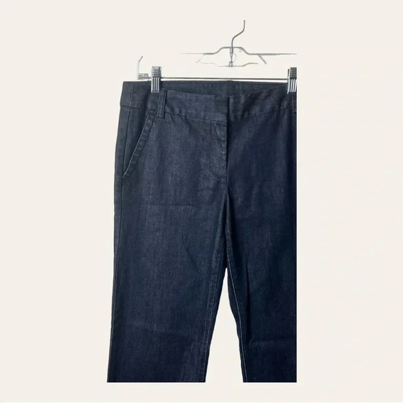 1573. J. CREW “CITY FIT” JEANS SIZE 4‎ DARK WASH IN COLOR - Picture 3 of 10